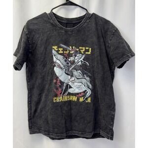 Denji Chainsaw T Shirt Devil Hunter Graphic Cotton Streetwear Fan Tee